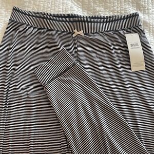 NWT stripes lounge pants